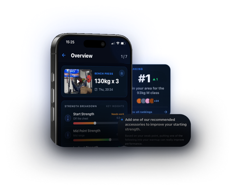 Powerlifting App Gain Early Access — Optimal Powerlifting App